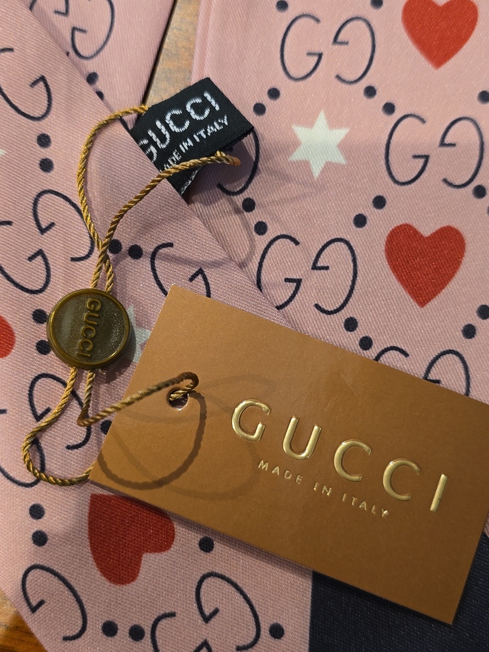 GG Logo Bag Or Hair Scarf - Picture 5 of 6